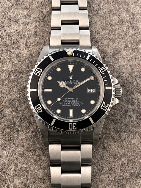 rolex sea dweller triple 6 ref 16660|rolex sea dweller review.